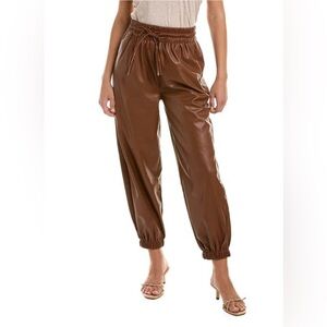 GUC MOTHER- The Curbside Lounger Ankle Pant in Friar Brown. Size XS